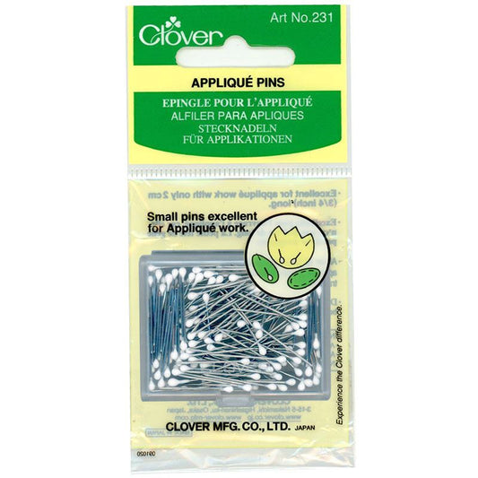 Applique Pins for Mounting and Box Making