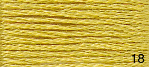 DMC Stranded Cotton Creams and Browns
