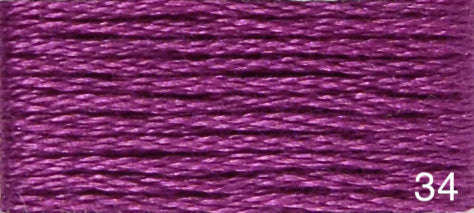 DMC Stranded Cotton Purples