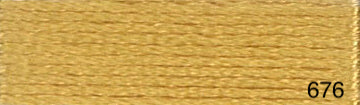 DMC Stranded Cotton Yellows and Oranges