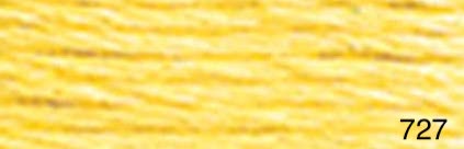 DMC Stranded Cotton Yellows and Oranges
