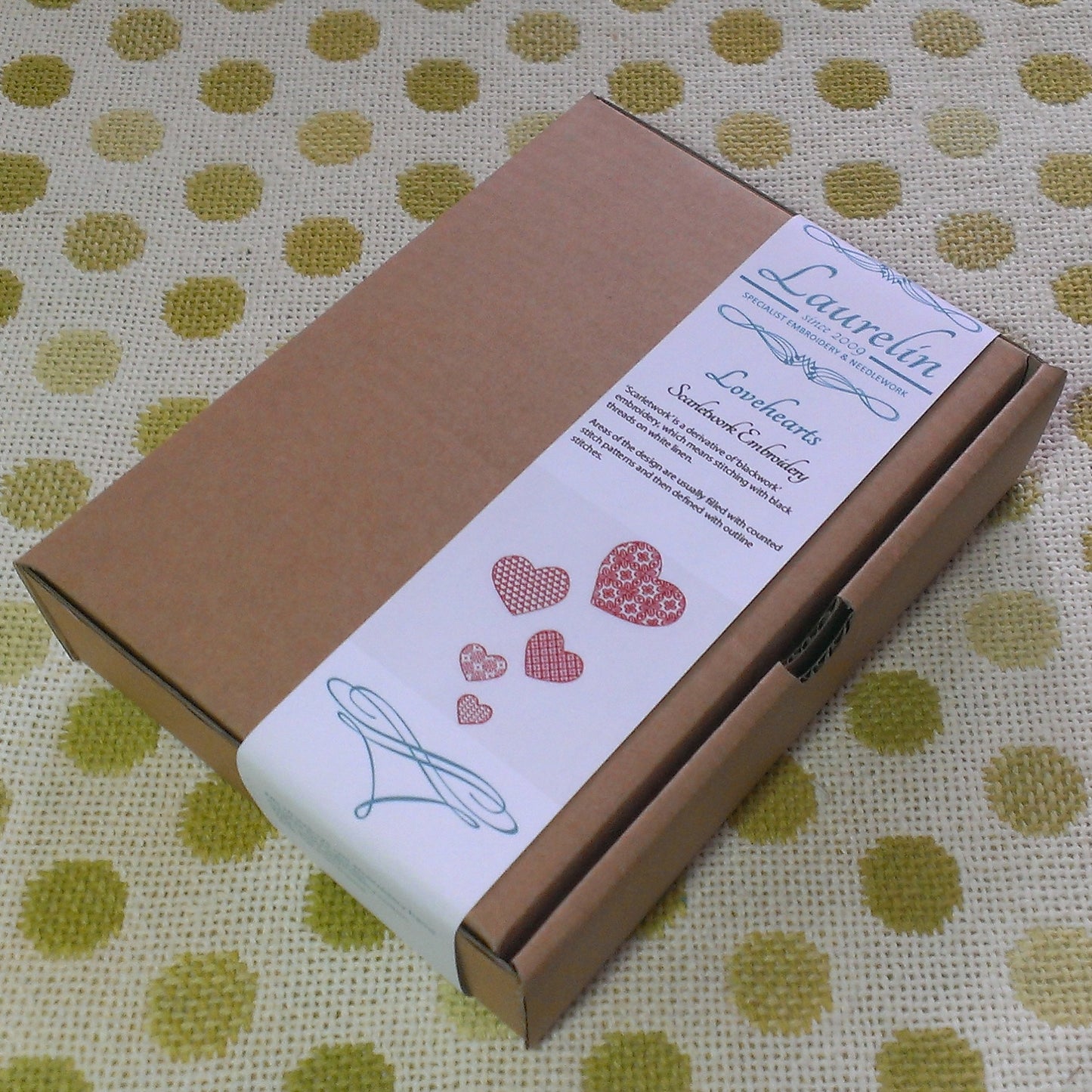 'Toadstool' Whitework Embroidery Kit