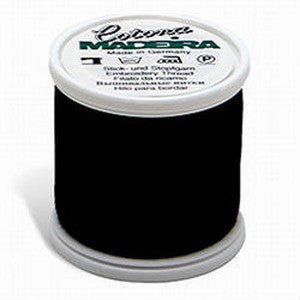 Black Madeira Cotona Embroidery Thread