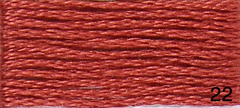 DMC Stranded Cotton Reds and Pinks