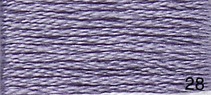 DMC Stranded Cotton Purples