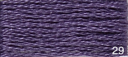 DMC Stranded Cotton Purples