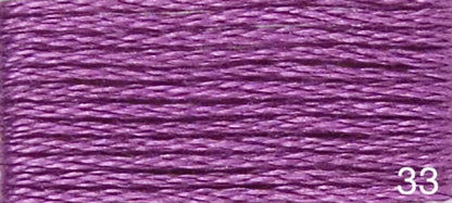 DMC Stranded Cotton Purples