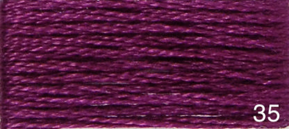 DMC Stranded Cotton Purples