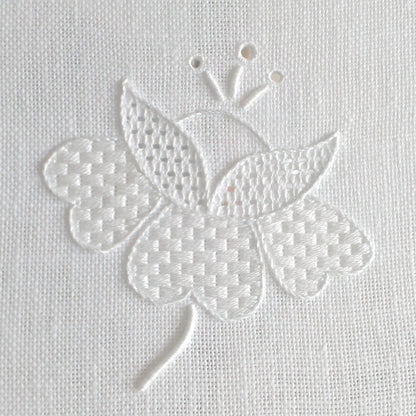 'In Bloom' Whitework Embroidery Kit