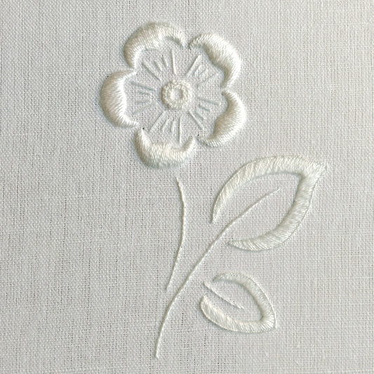 'Tudor Rose' Whitework Embroidery Kit