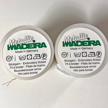 Madeira Metallic No.12 Embroidery Thread